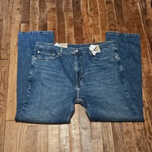 Men's Relaxed Fit Blue Jeans